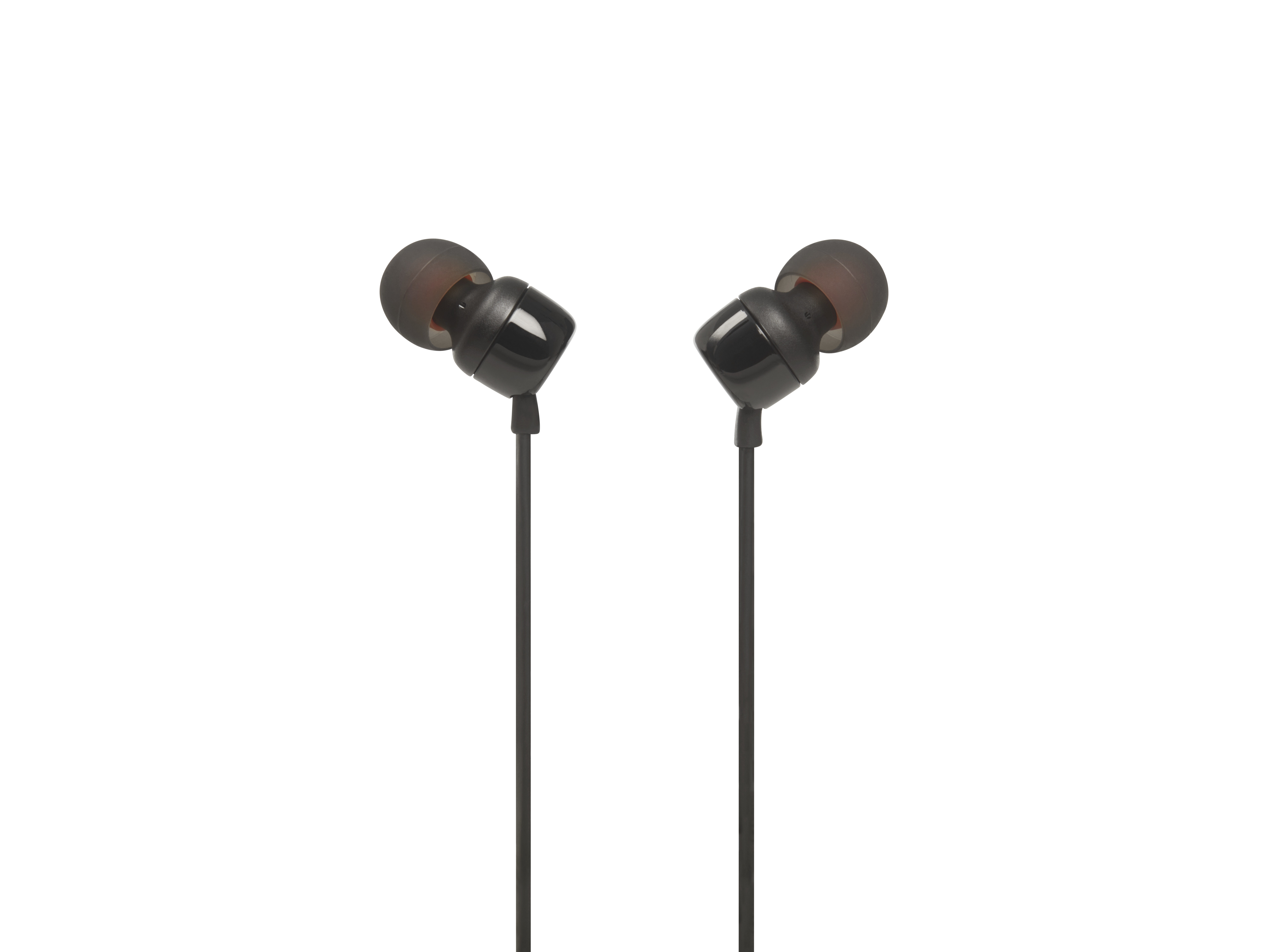 JBL Casti T110 Black, JBLT110BLK - imagine 3