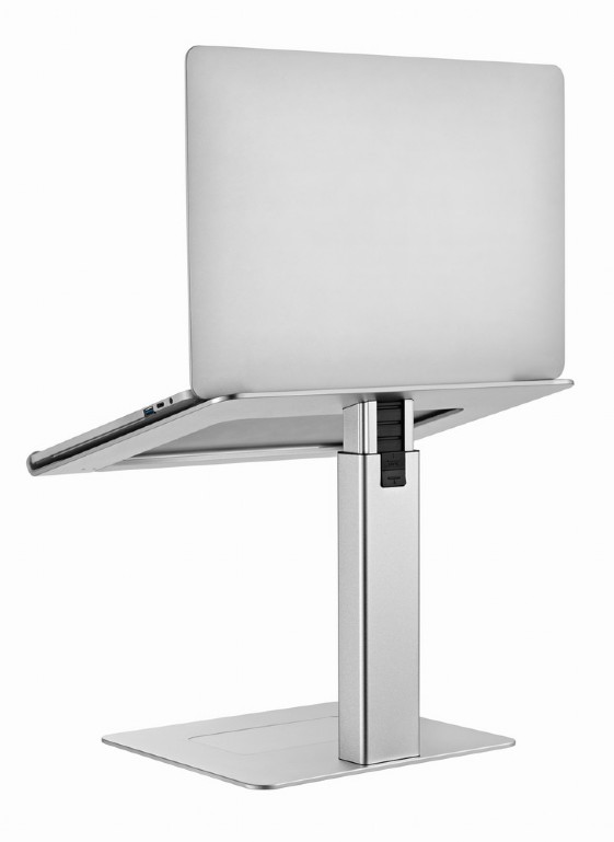 Gembird STAND notebook 15.6, reglare inaltime: 225-380mm, suporta greutate: 5Kg, tampon, NBS-D1-02 - imagine 4