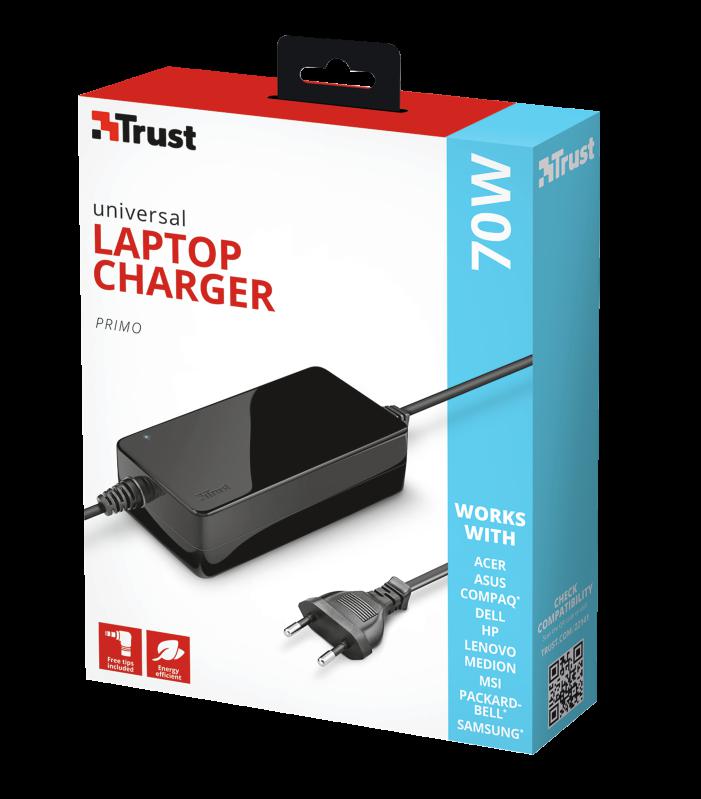 Trust ALIMENTATOR Notebook la retea compatibil universal, iesire 19 Volt, TR-22141 - imagine 5