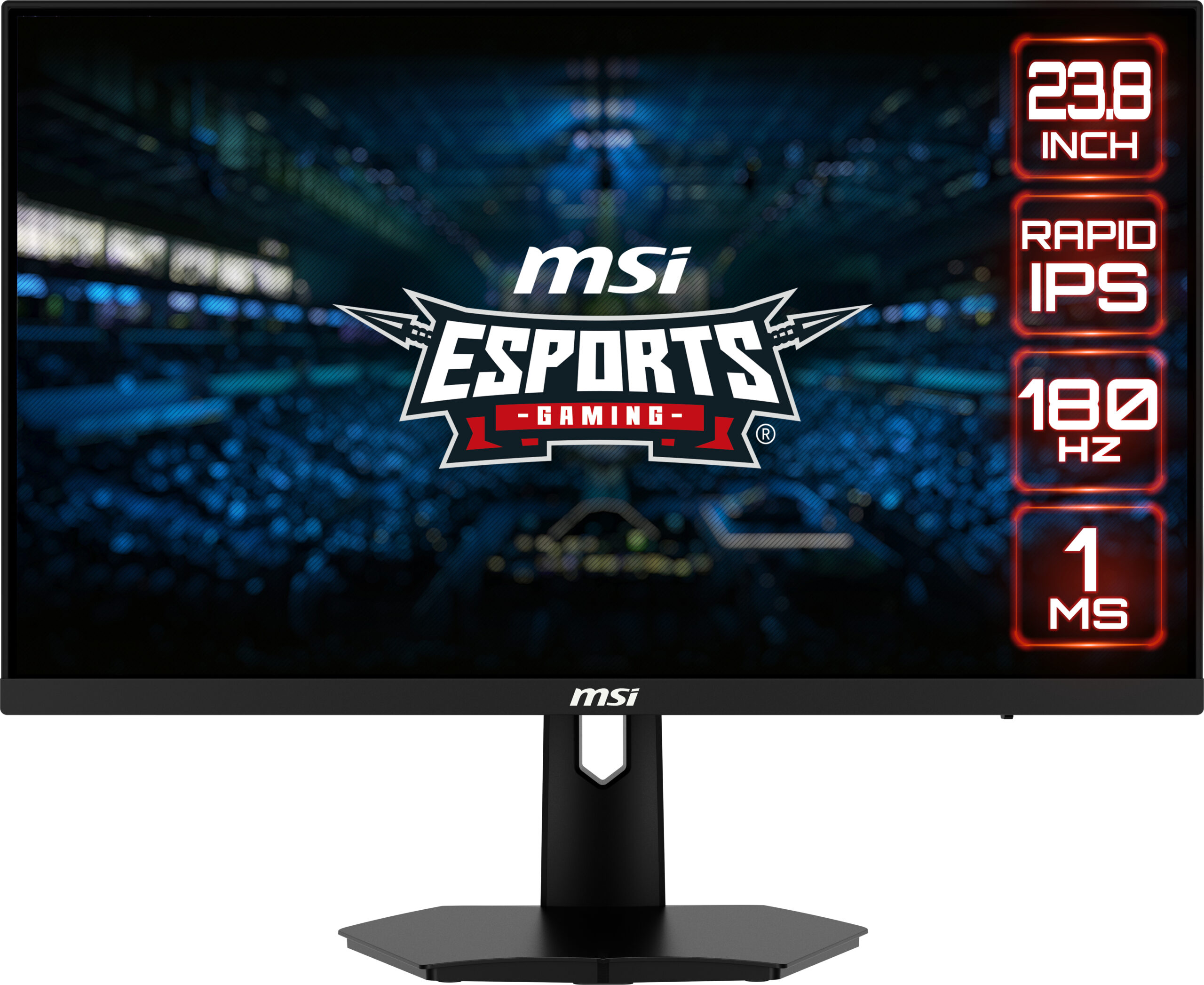 MSI Monitor LED, 23.8 inch, 1920 x 1080 pixeli, 180 Hz, Negru, G244F E2