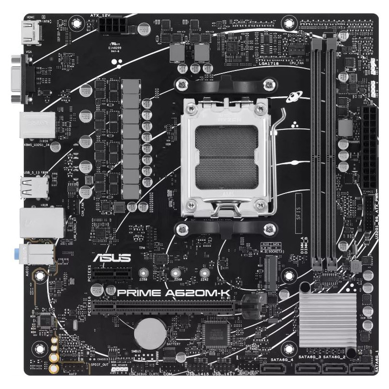 Asus MB AS, PRIME A620M-K