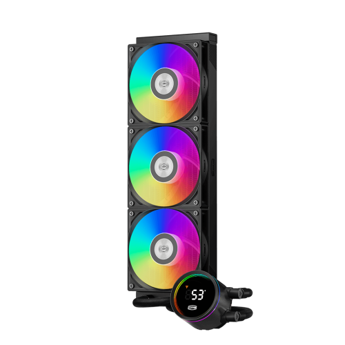 PCCOOLER COOLER DA360 Pro ARGB Digital, skt. Intel si AMD, racire cu, DA360 Pro ARGB Digital BK
