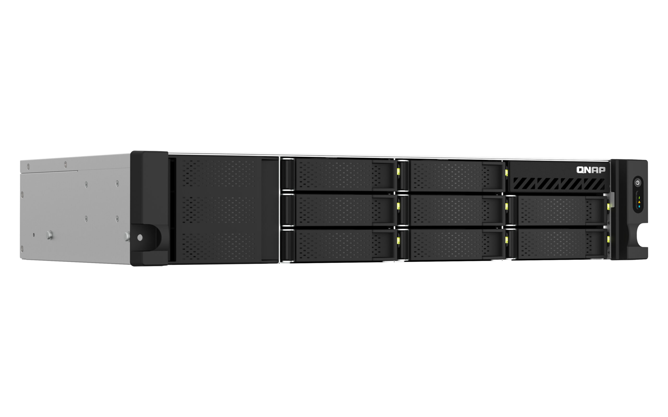 Qnap NAS 864AEU 8BAY 2.2GHZ 4GB 2U SATA, TS-864EU-RP-8G - imagine 4