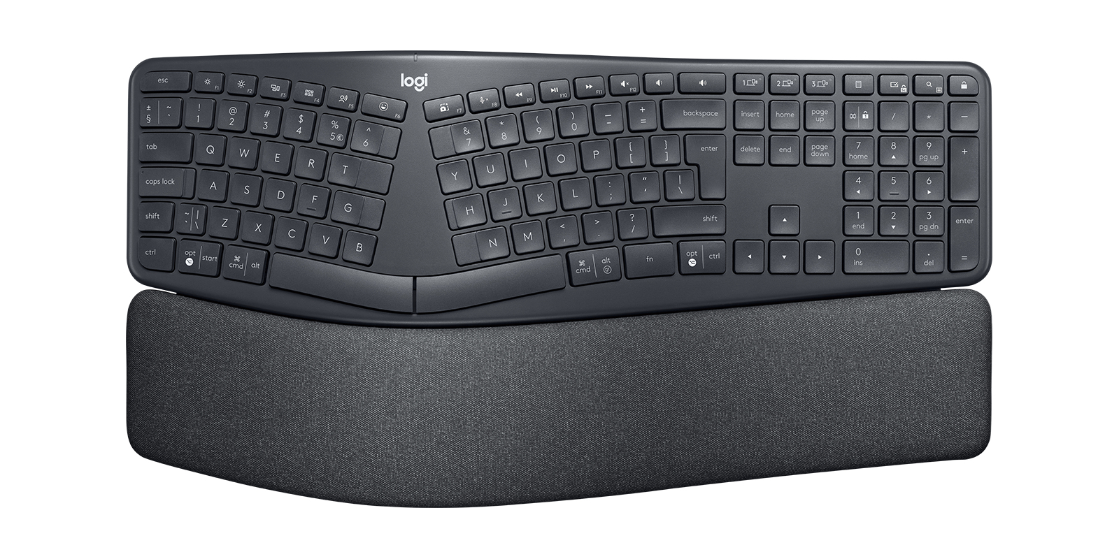 Logitech KEYBOARD WRL ERGO K860 US/GRAPHITE, 920-010352
