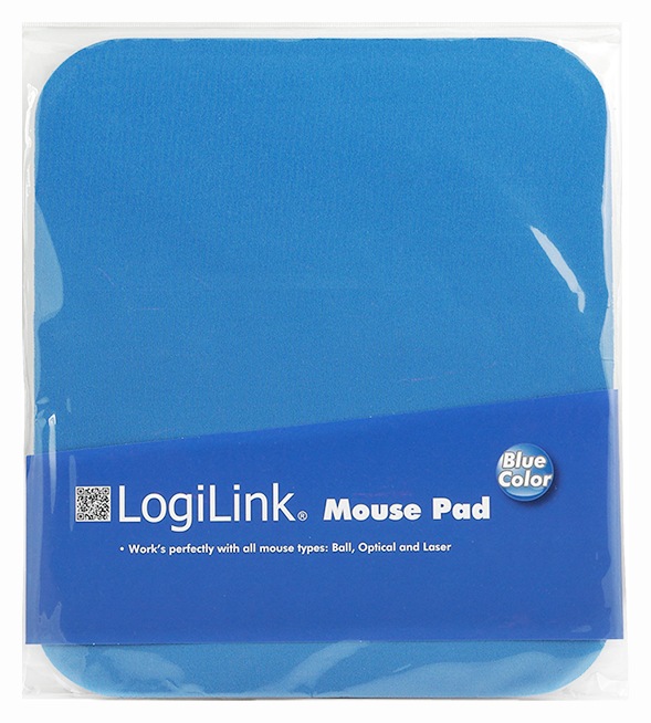 Logilink MousePAD, nylon, 250 x 220 x 3 mm, albastru, ID0097