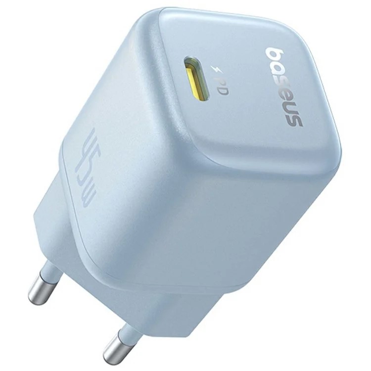 Baseus INCARCATOR retea PicoGo GaN, Quick Charge 45W, 1 x USB Type-C 5V/3.0A, P10176800313-00