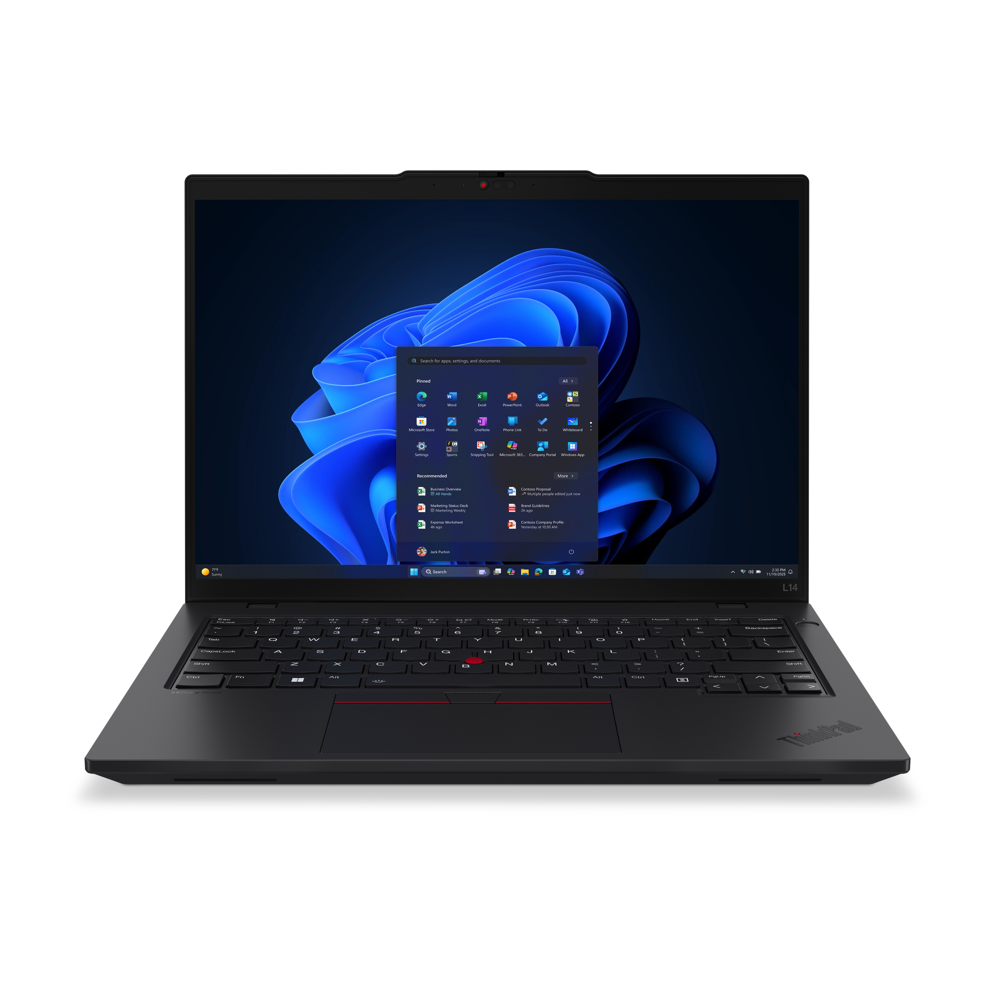 Lenovo Notebook TB L14 G6 CU7-255U 14"/32GB/1TB 11P, 21S6001QRI