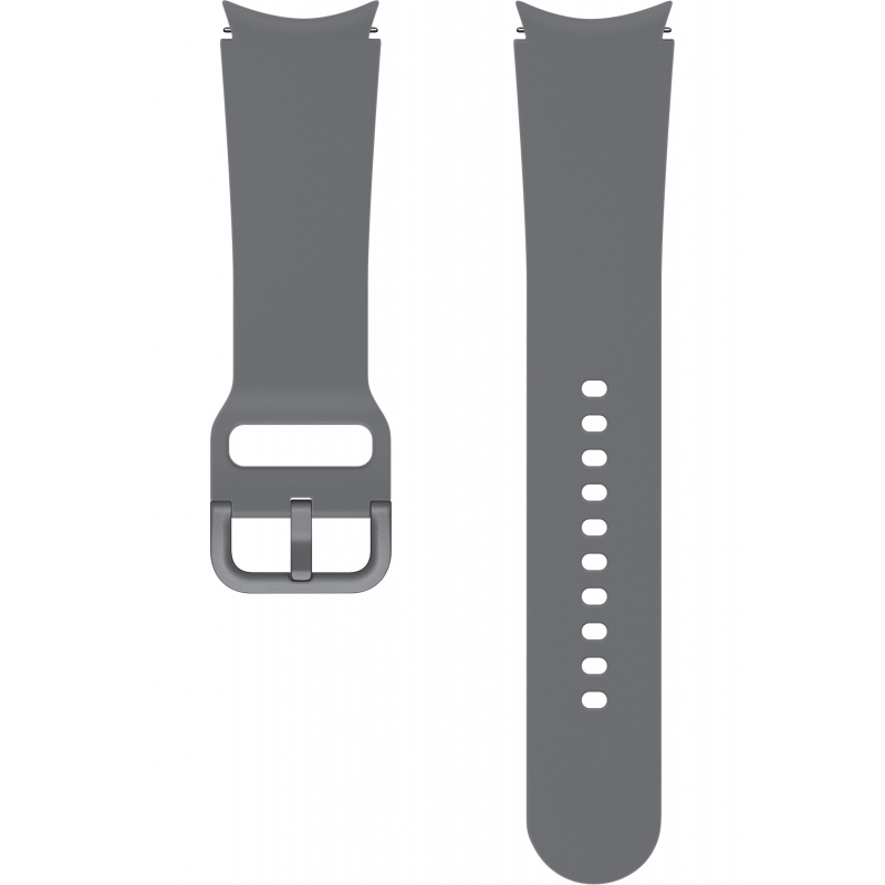 Samsung Watch4/Watch4 Classic; Sport Band 20mm M/L; Gray (2nd Wave color), ET-SFR87LJEGEU