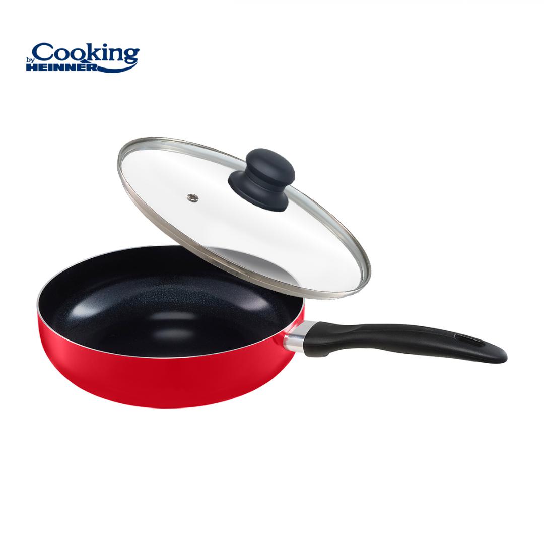 HEINNER TIGAIE ADANCA ALUMINIU PRESAT+CAPAC 24x6.5 CM, COOKING BY, HR-NL-24TC