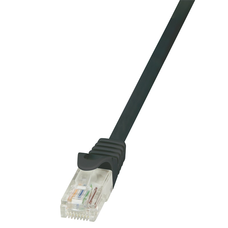 Logilink PATCH CORD UTP Cat6, cupru-aluminiu, 1.5 m, negru, AWG24, CP2043U