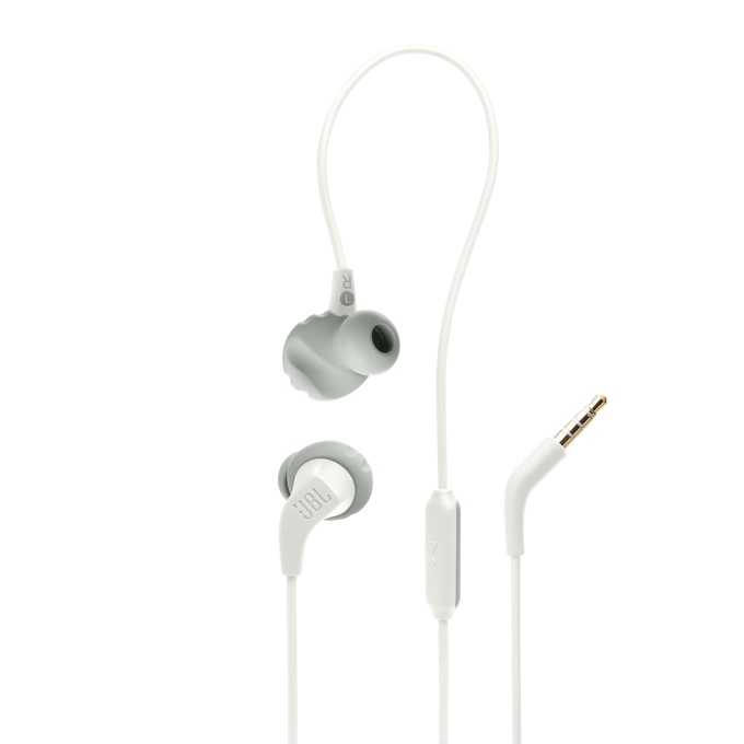 JBL Casti sport Endurance RUN 2 Alb, JBLENDURRUN2WHT