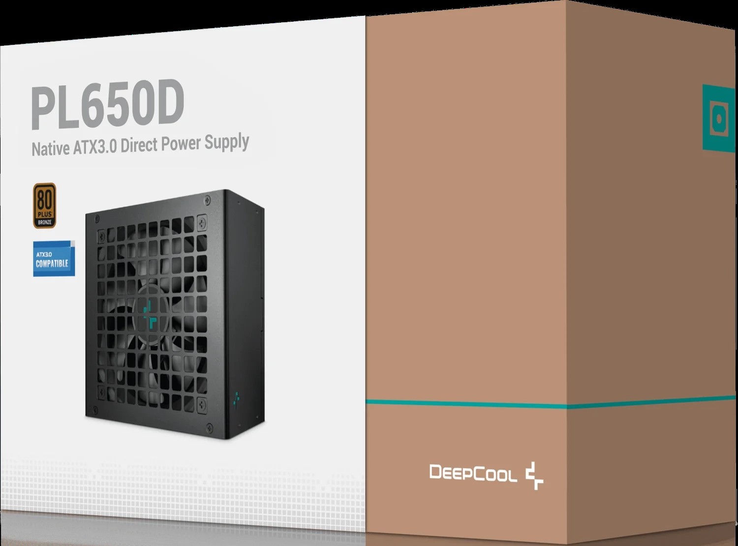 Deepcool SURSA PL650-D, 650W, certificare 80 Plus Bronze, non-modular, fan, R-PL650D-FC0B-EU-V2 - imagine 2