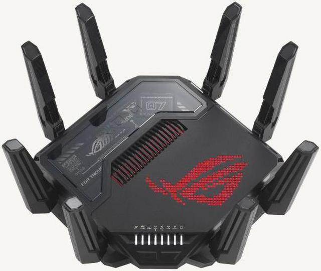 ASUS Router wireless ROG Rapture, WIFI 7, Mesh, Quad-Band, GT-BE98