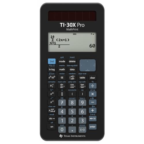 Texas Instruments CALCULATOR de BIROU TI-30X PRO MathPrint, advanced scientific, 30XPROMP/TBL/2E7