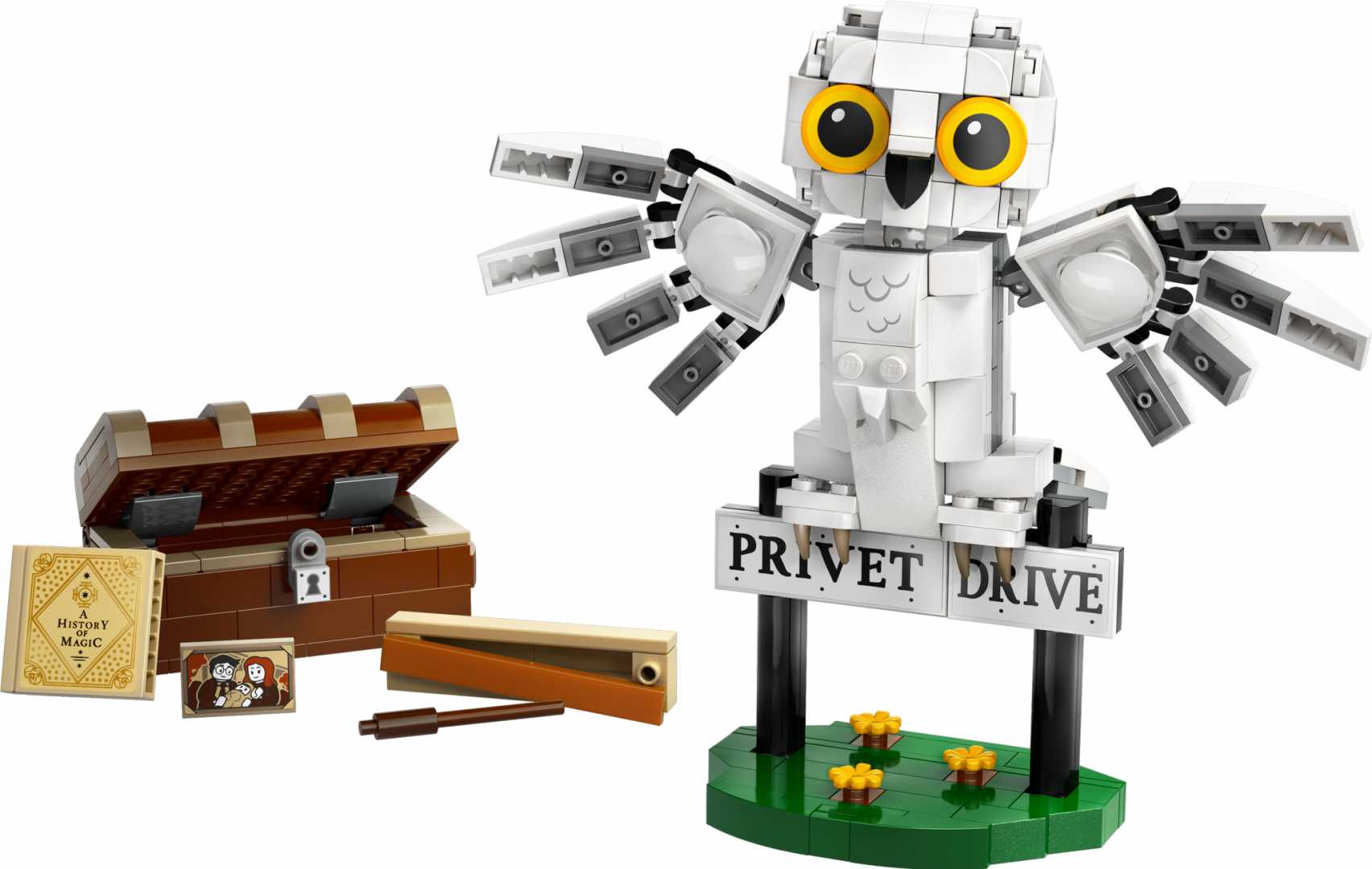 LEGO HEDWIG PE PRIVET DRIVE NR. 4, 76425, LEGO76425 - imagine 4