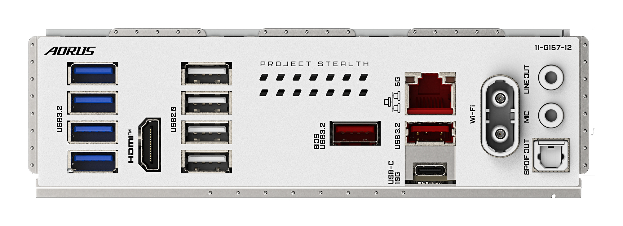 Gigabyte MB B850E AORUS STEALTH ICE AM5, B850 A STEALTH ICE - imagine 6