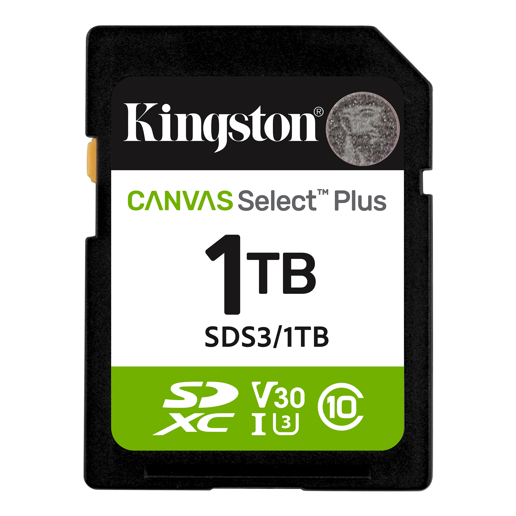 Kingston 1TB SDXC Canvas Select Plus Gen3 150MB/s, SDS3/1TB