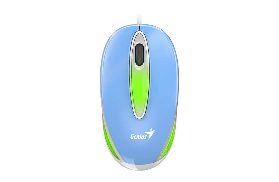 Genius MOUSE, DX-Mini, PC sau NB, cu fir, USB, optic, 1000 dpi, butoane/scroll 3/1, LED, 31010025406