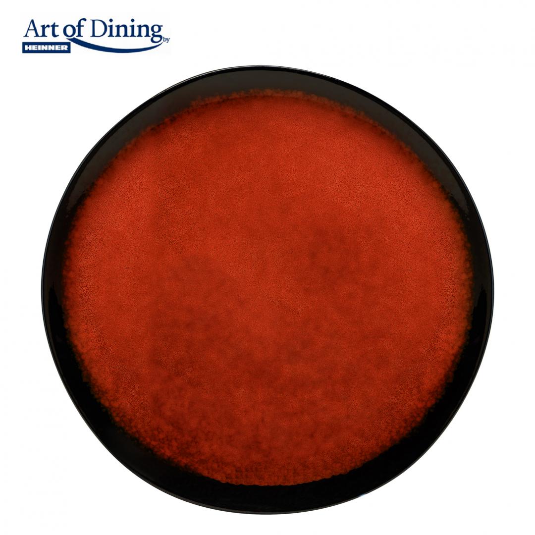 HEINNER FARFURIE INTINSA CERAMICA 28 CM, VULCANO, ART OF DINING BY, HR-LH-VF28