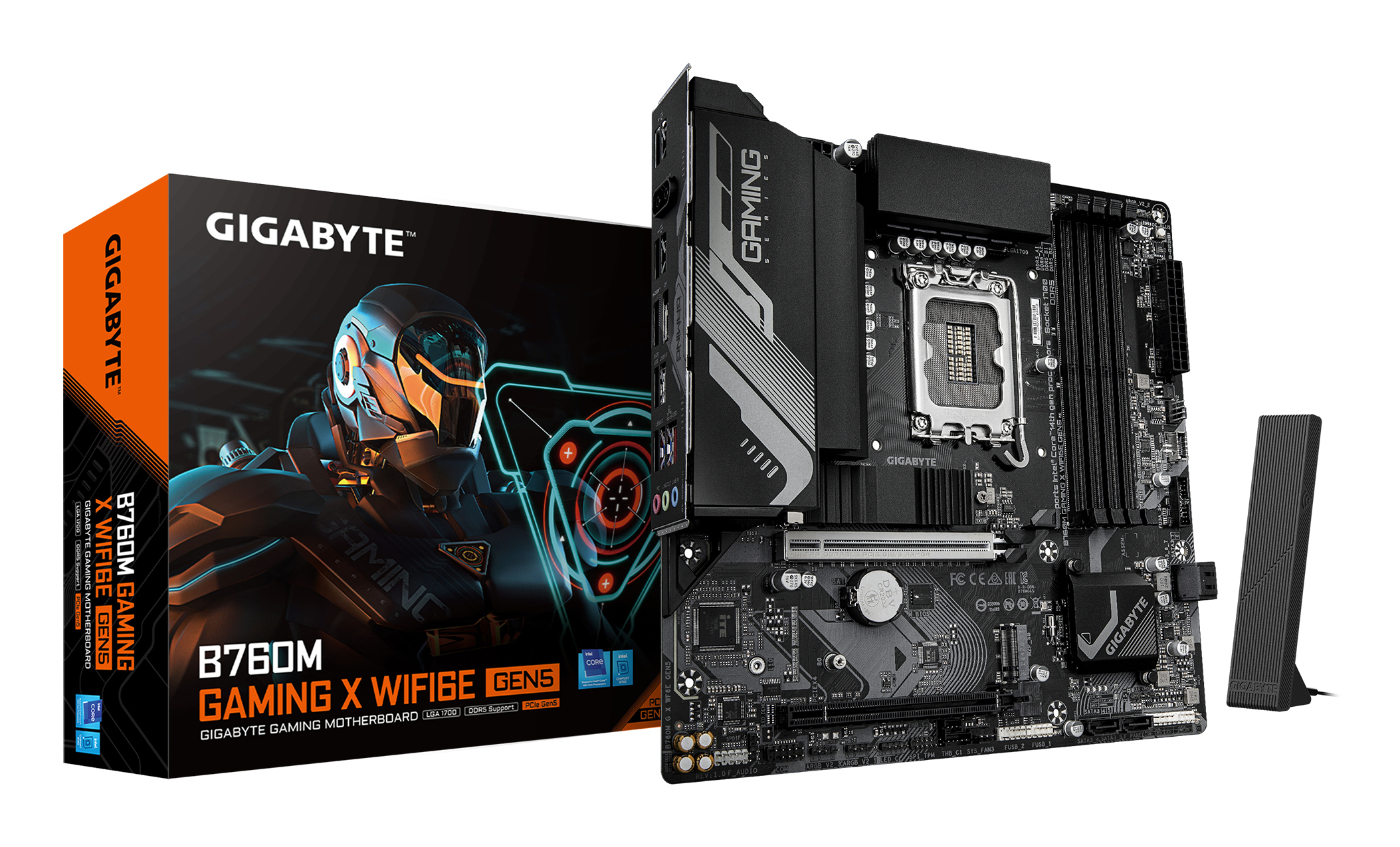 Gigabyte B760M GAMING X WIFI6E GEN5, B760M G X WF6E GEN5
