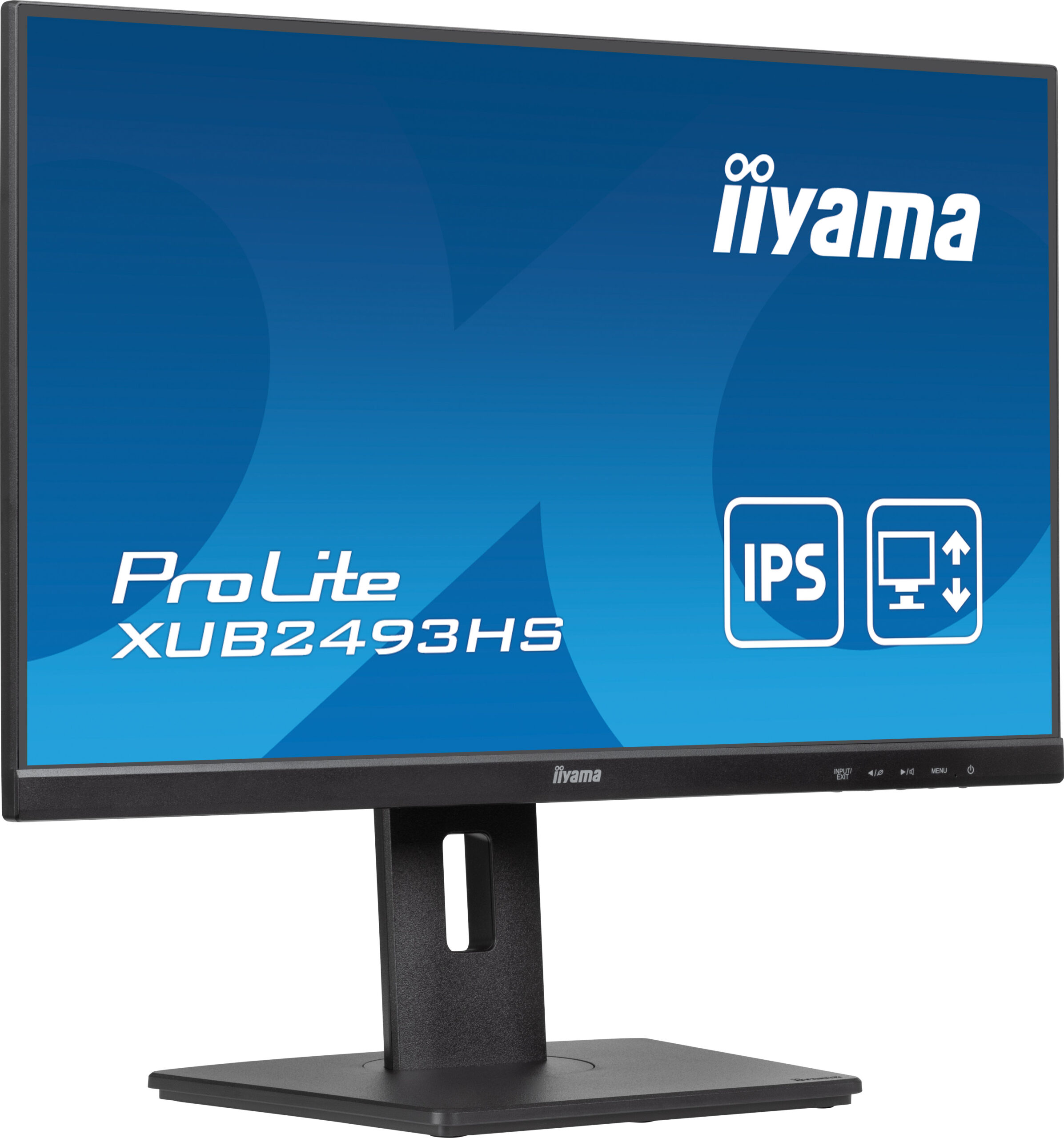 Iiyama 24inch ETE IPS-panel 1920x1080 100Hz 250cd/m Speakers HDMI DisplayPort, XUB2493HS-B6 - imagine 3