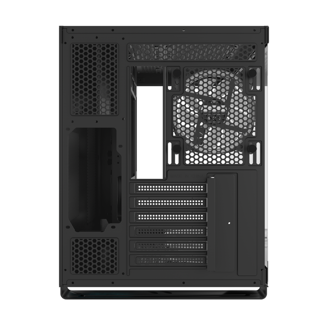 PCCOOLER CARCASA, Middle Tower, ATX, fara sursa, sticla securizata, 6 ventilatoare, C3 T500 ARGB BK - imagine 5