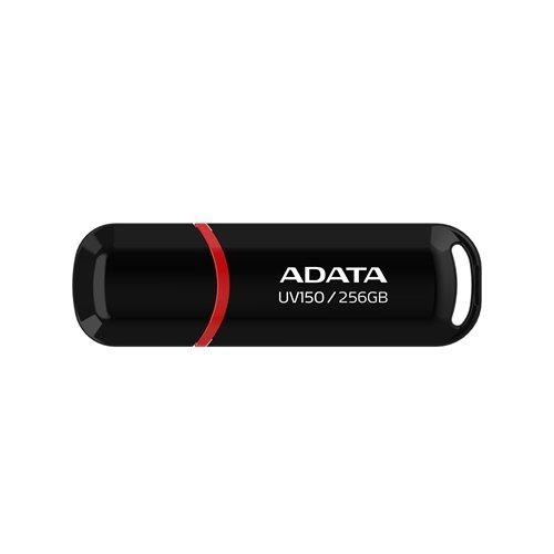 ADATA Memorie USB UV150 256 GB, USB 3.0, Negru, AUV150-256G-RBK