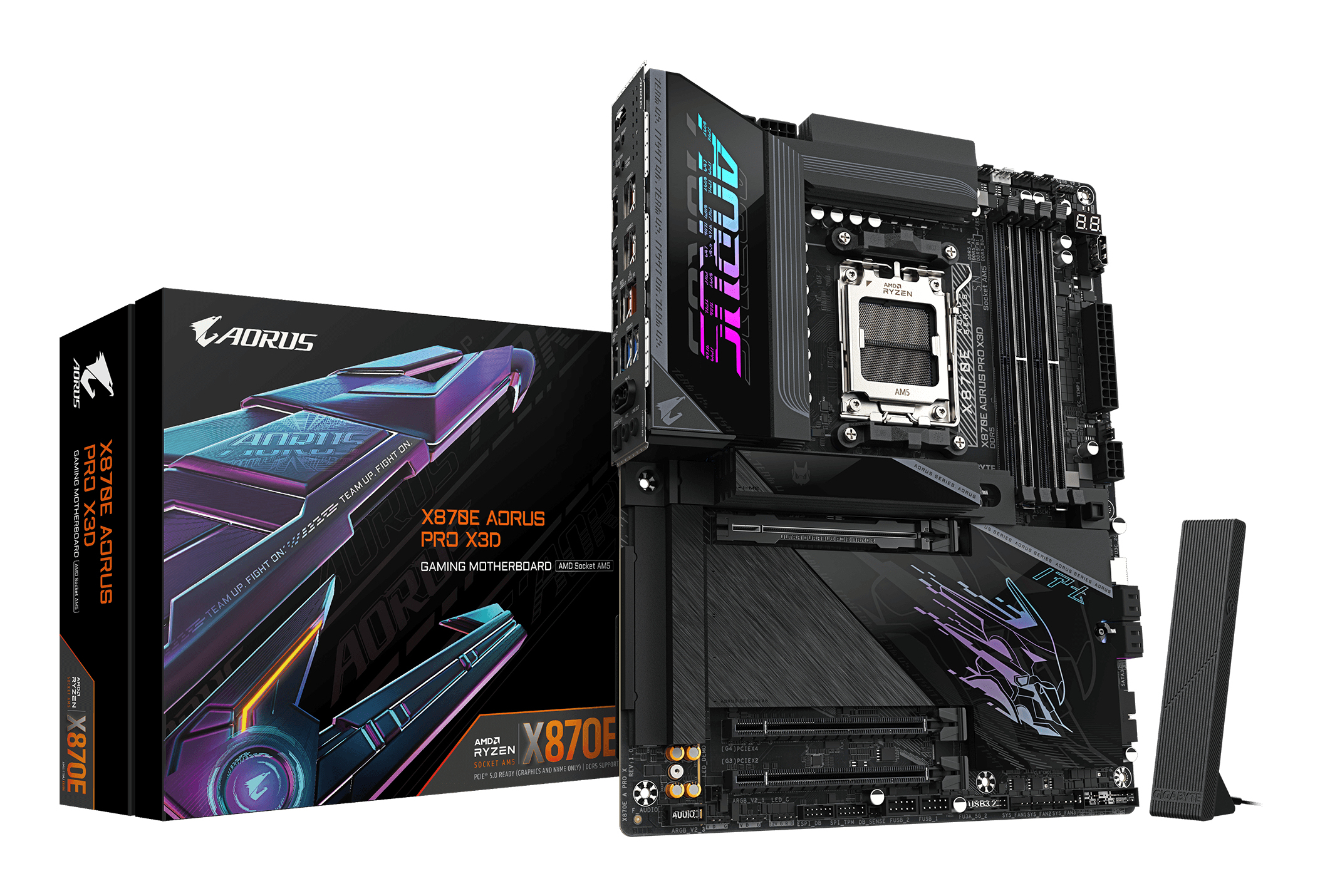 Gigabyte Placa de baza, X870E A PRO X