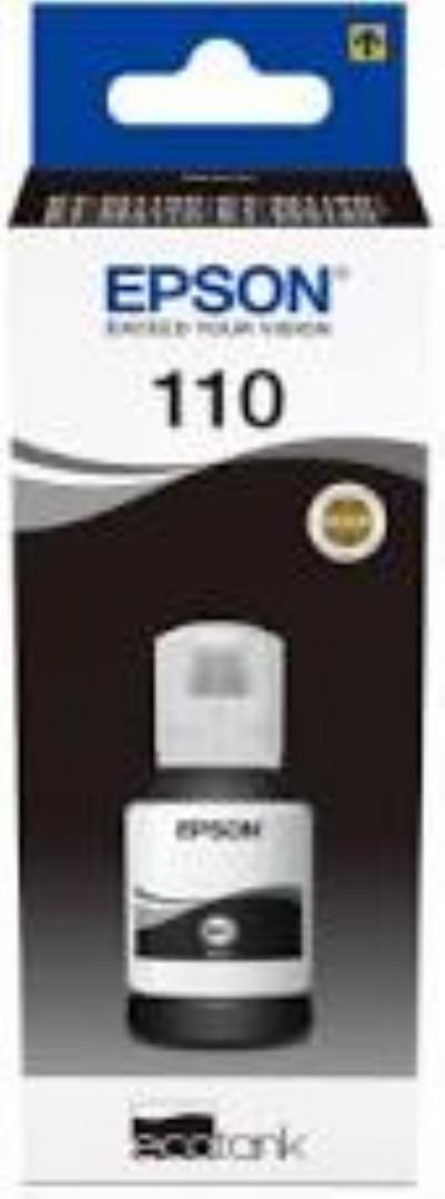 EPSON Cartus 110 ECOTANK PIGMENT BLACK, Black, C13T03P14A