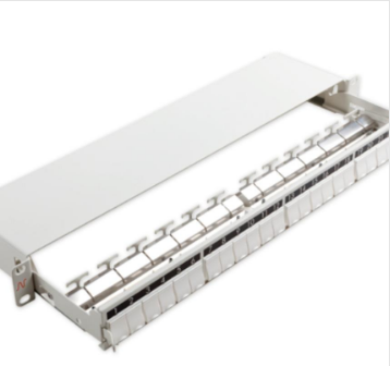 Nexans Patch Panel neechipat | Modular Sliding | Cat 5, N521.663