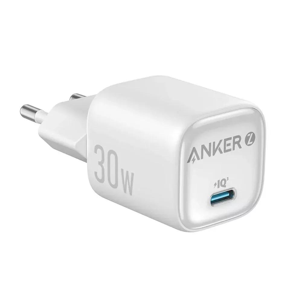 Anker Alimentator retea, Zolo, 30W, fast charge, 1 x USB-C, alb, A2698G21