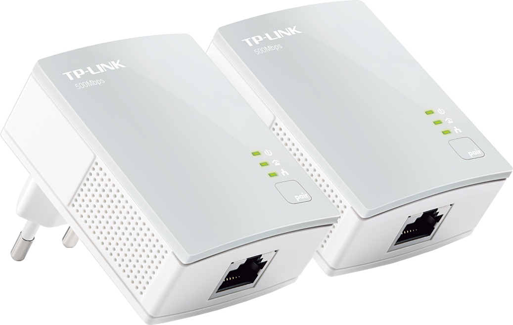 Tp-Link KIT ADAPTOR POWERLINE tehnologie AV, AV600, pana la 600Mbps, 1 port 10/100Mbps, TL-PA4010KIT