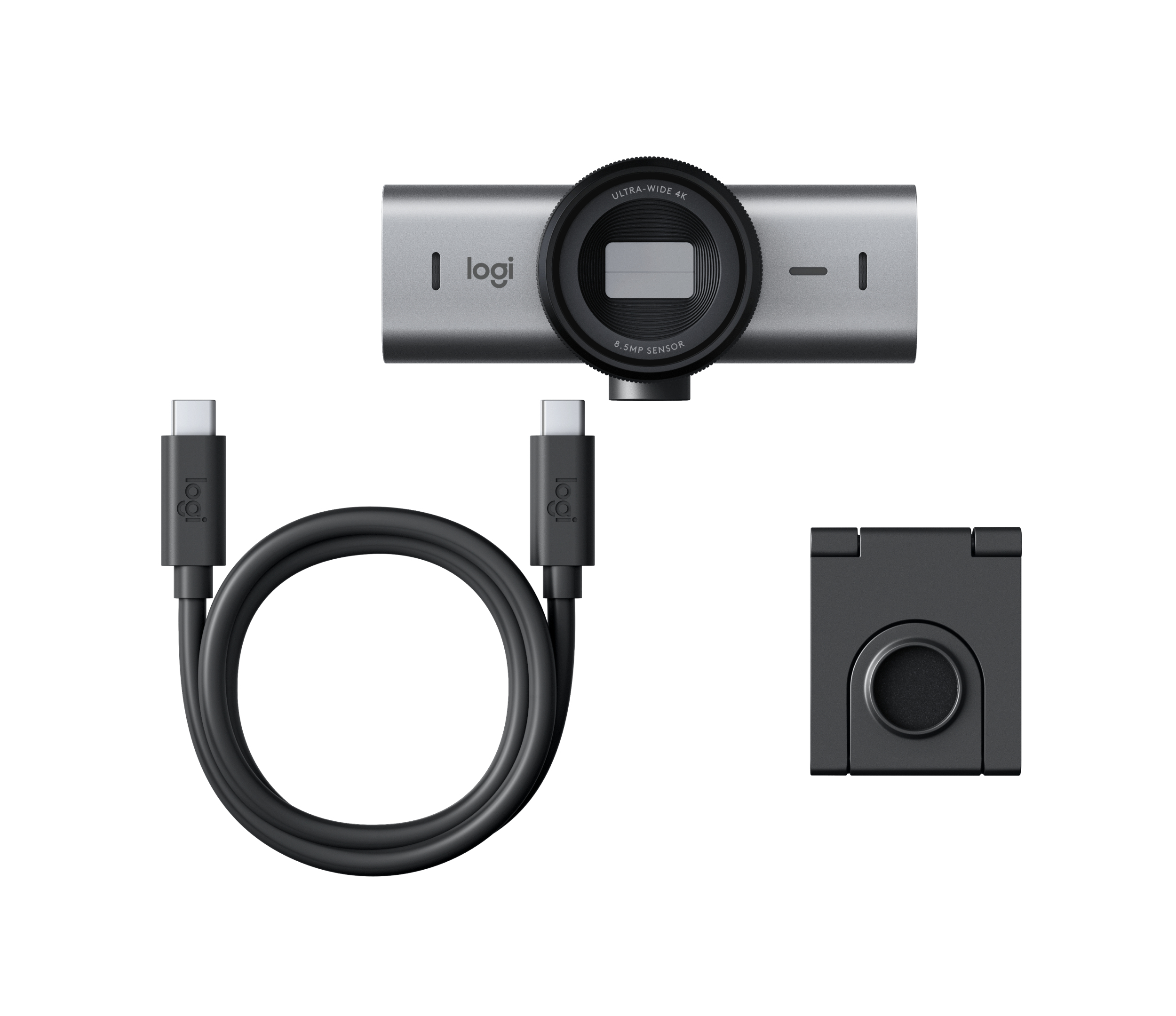 Logitech MX Brio 4K Ultra HD Webcam - GRAPHITE - 2.4GHZ - EMEA28-935 - B2C", 960-001559