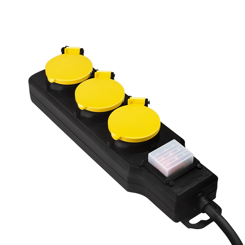 Logilink PRELUNGITOR, Schuko x 3, conectare prin Schuko (T), cablu 1.5 m, 16 A, protectie, LPS253 - imagine 3