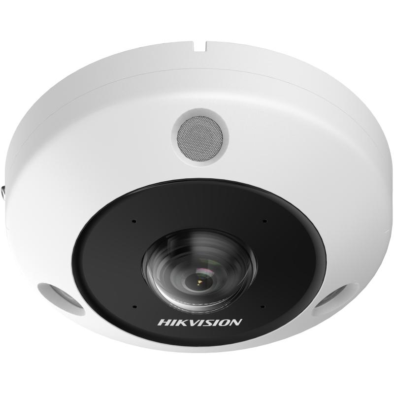 HIKVISION Camer de supraveghere IP Fisheye 6MP, senzor: 1/1.8 Progressive, DS-2CD6365G1-IVS(1.16MM)