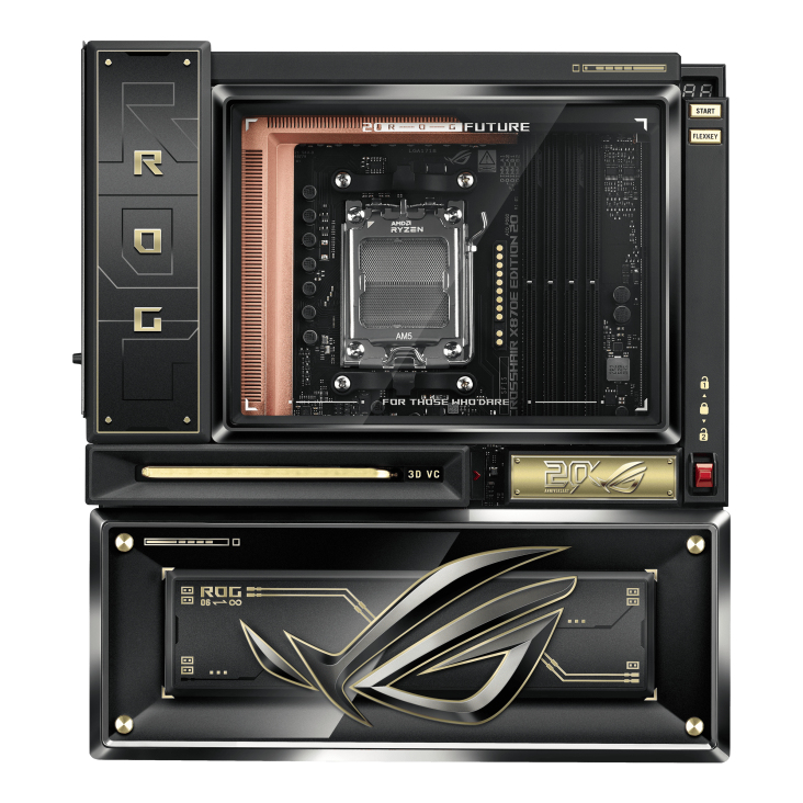 Asus MB AMD X870E SAM5 E-ATX/CROSSHAIR X870E EDIT 20, ROG CROSSHAIR X870E EDITION 20 - imagine 5