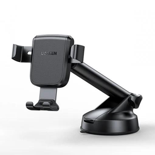 UGreen SUPORT AUTO pt. SmartPhone, "LP200" fixare parbriz sau bord prin ventuza, negru, 60990B