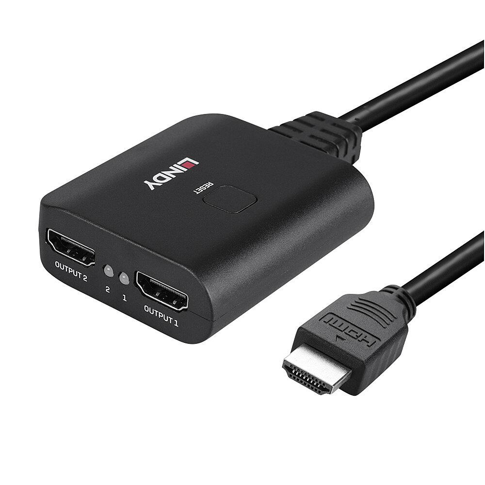 LINDY Cablu 2 porturi HDMI 4K60, latime de banda suportata 18Gbps, Chipset: GSV2006, LY-38356 - imagine 5
