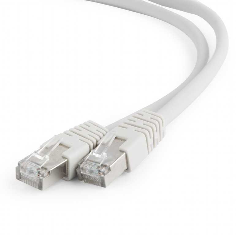 Gembird PATCH CORD S/FTP Cat6a, LSZH, cupru, 0.5 m, gri, AWG27, dublu ecranat, PP6A-LSZHCU-0.5M