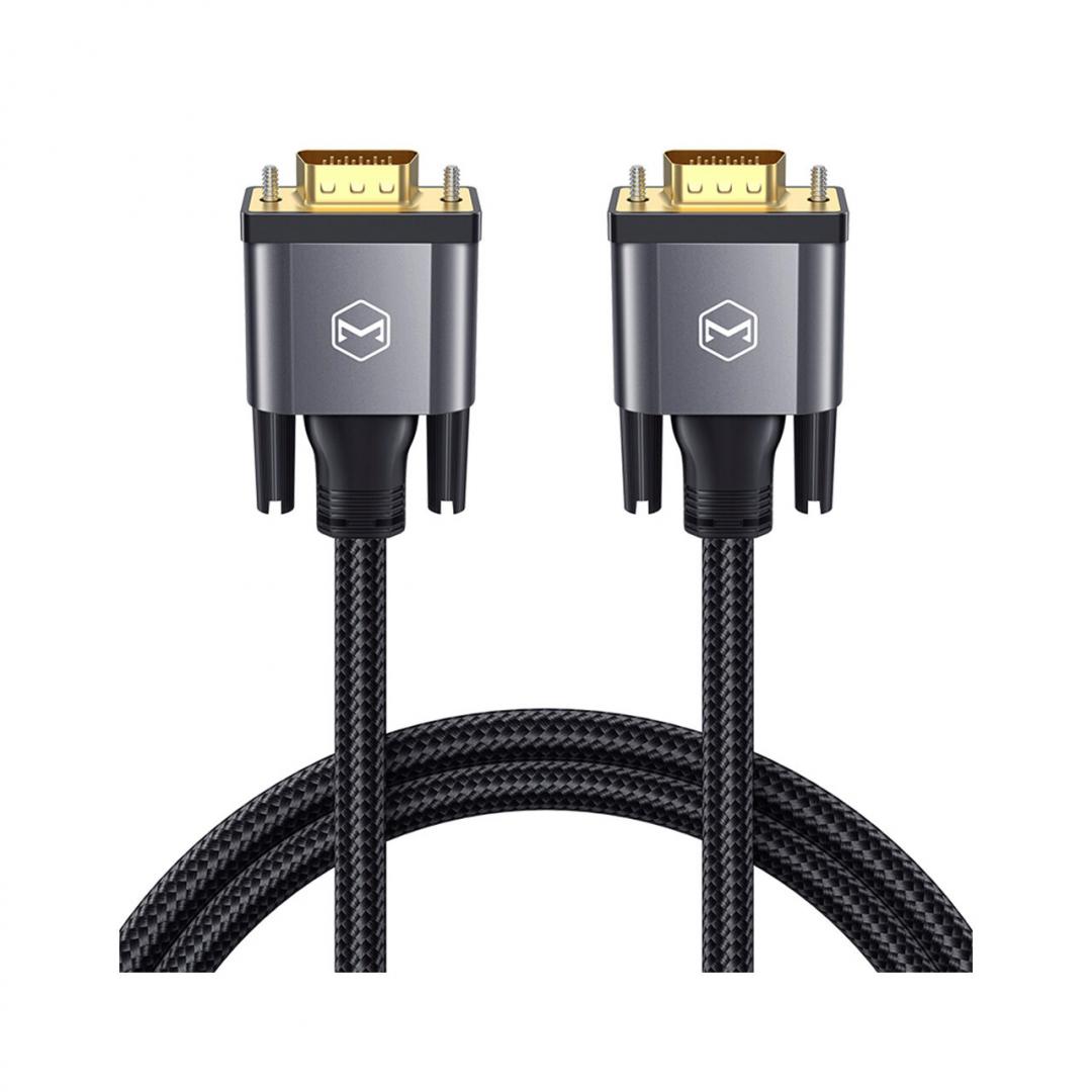 MCDODO Cablu Elite Series VGA la VGA, lungime 2m, negru, CA-7780