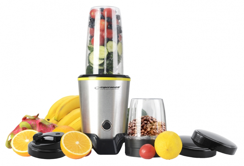Esperanza Blender Nutri Master 1000W 1l Argintiu, EKM028