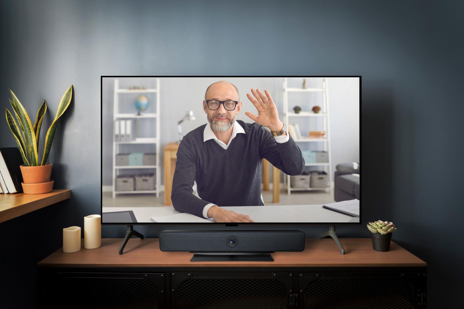 AXTEL Camera Web AX-4K Video Bar, rezolutie video 4K, USB-C, Negru, AX-4K-VB - imagine 9