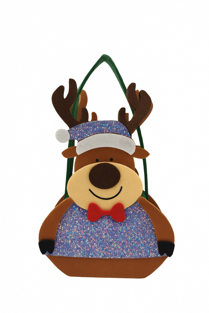 HEINNER Prosop de bucatarie cu gentuta Deer, HR-TWLBAG-RND