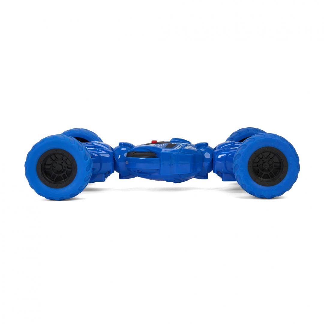 MomKi MASINA OFF-ROAD CU LUMINI SI SUNETE, ALBASTRU, MOMKI1189-31ABS - imagine 3