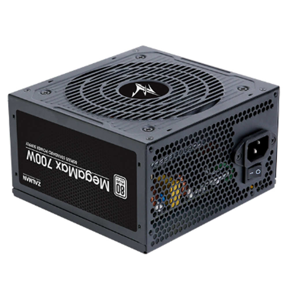 Zalman SURSA "TXII", 700W, certificare 80 Plus, non-modular, fan 120mm, negru, ZM700-TXII