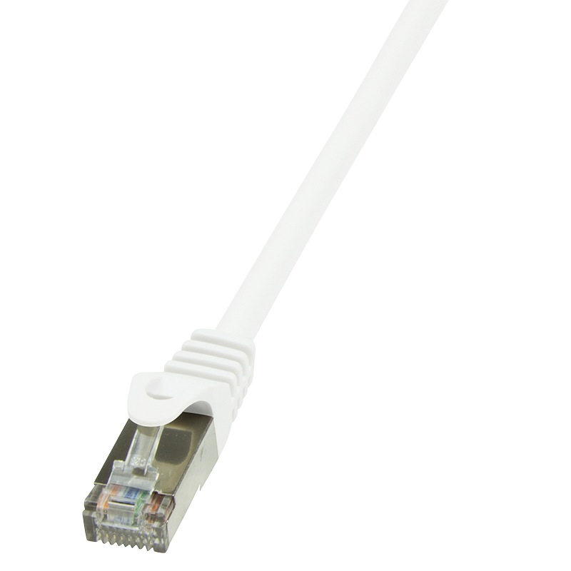 Logilink PATCH CORD FTP Cat6, cupru-aluminiu, 1 m, alb, AWG26, ecranat, CP2031S