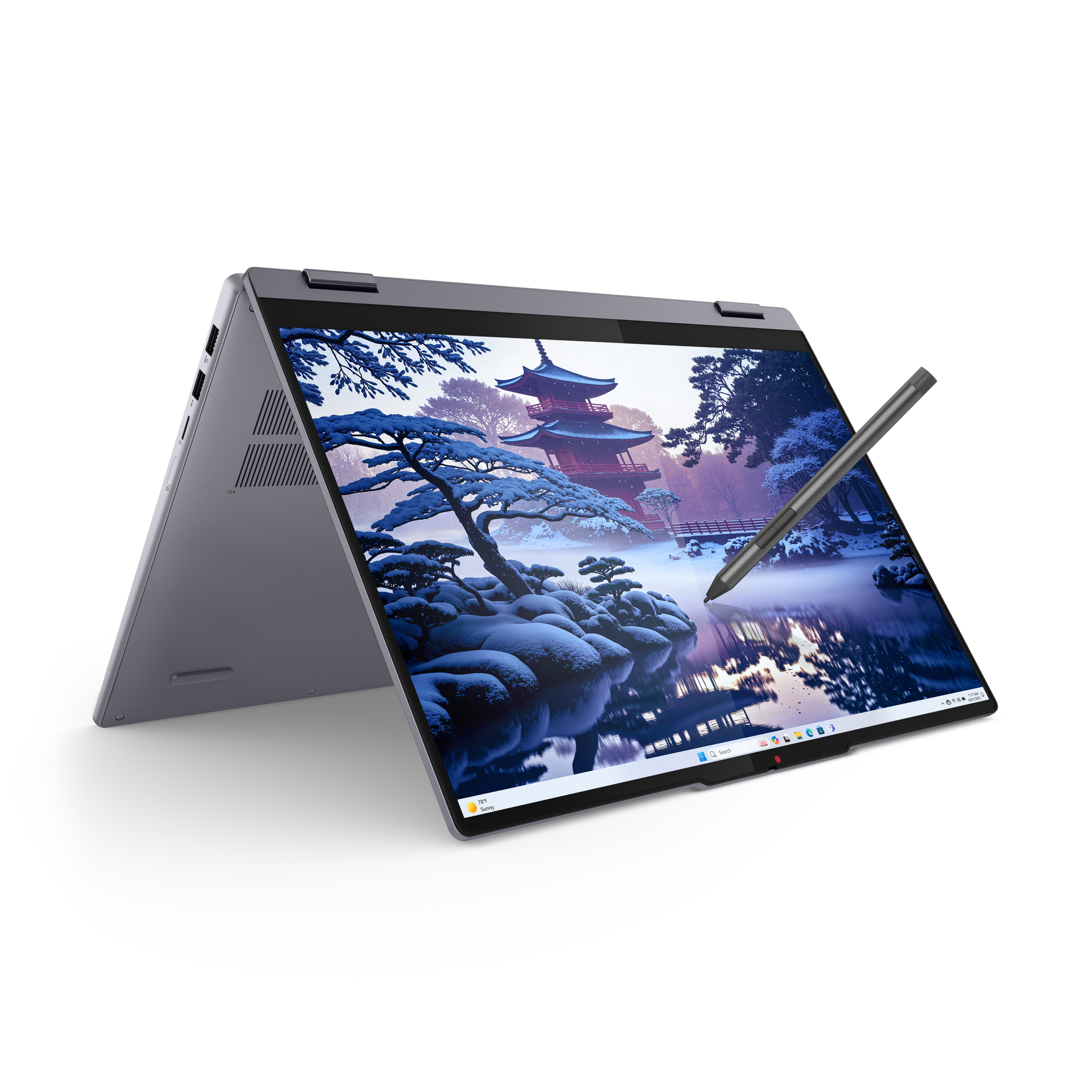Lenovo 16 IdeaPad 5 2-in-1 16IAL10, WUXGA IPS Touch, Procesor Intelxxxx CoreTM Ultra 7, 83KS001DRM - imagine 10