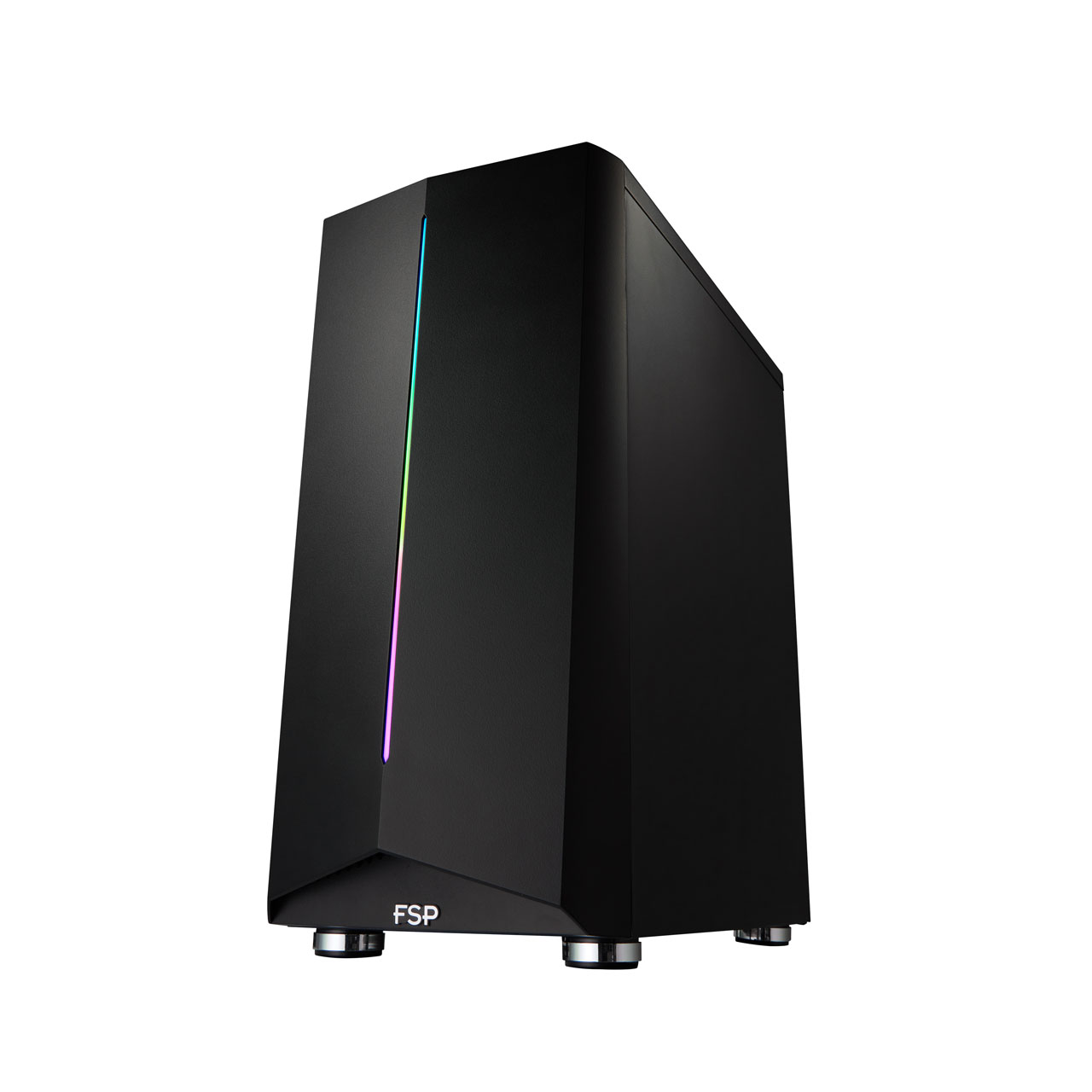 Fortron CARCASA Middle Tower, ATX, fara sursa, plexiglas transparent, fan x 1, USB 2.0 x 2, CMT151 - imagine 4
