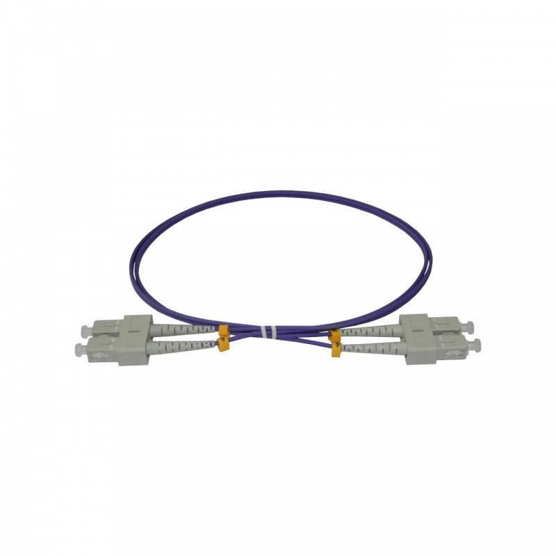 EMTEX Patchcord FO SC/PC-SC/PC, MM OM4 50/125, manta LSZH 2.0mm, duplex 20m, SC-SC-MM4/DX-20