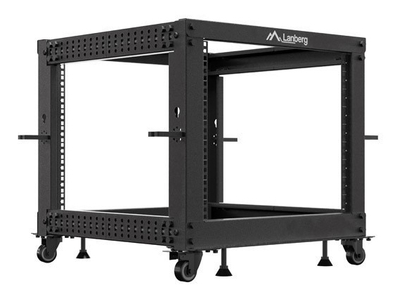 Lanberg Rack deschis 19" 9U, 600x600-1100 ng, OR01-6109-B
